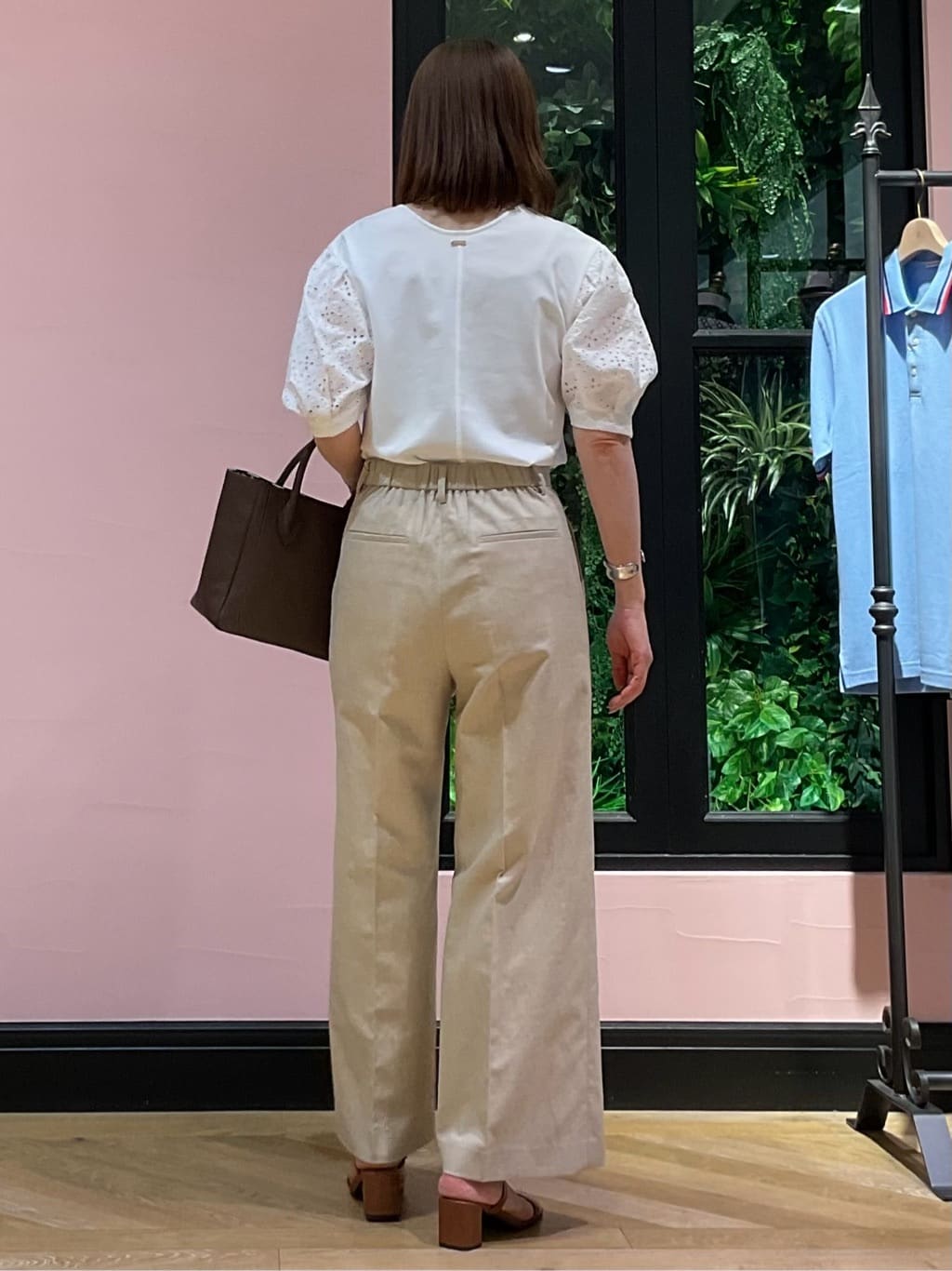 maruさんの「DRESSTERIOR｜【otonaMUSE5月号掲載/日本製】シュリンクレザーミニトート」を使ったコーディネート