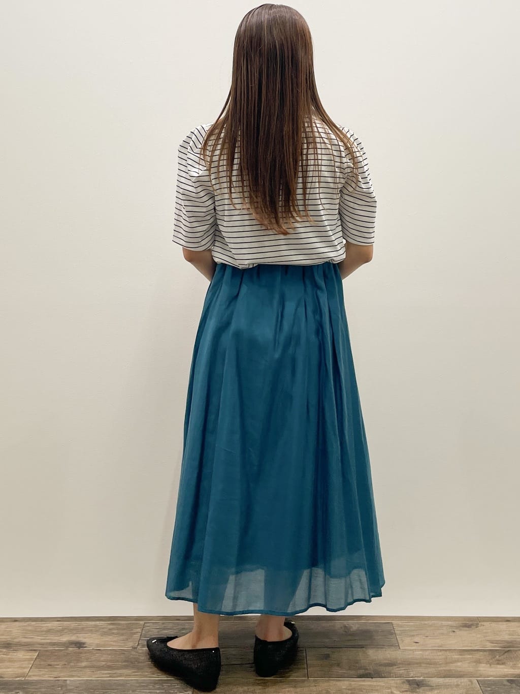 Asukaさんの「OPAQUE.CLIP｜《7色展開／XS-LLサイズ》多機能タックスリーブトップス【汗ジミ防止／吸水速乾／接触冷感／UVケア」を使ったコーディネート