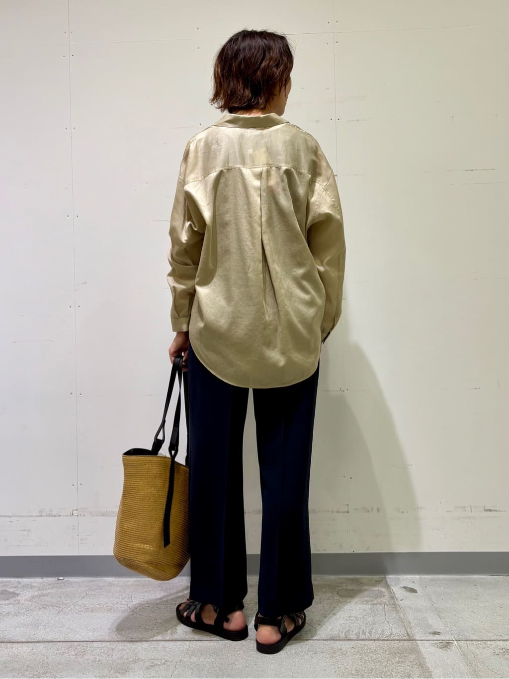 yuriさんの「INDIVI｜【着る日傘／遮熱／UVケア】ワイドパンツ」を使ったコーディネート