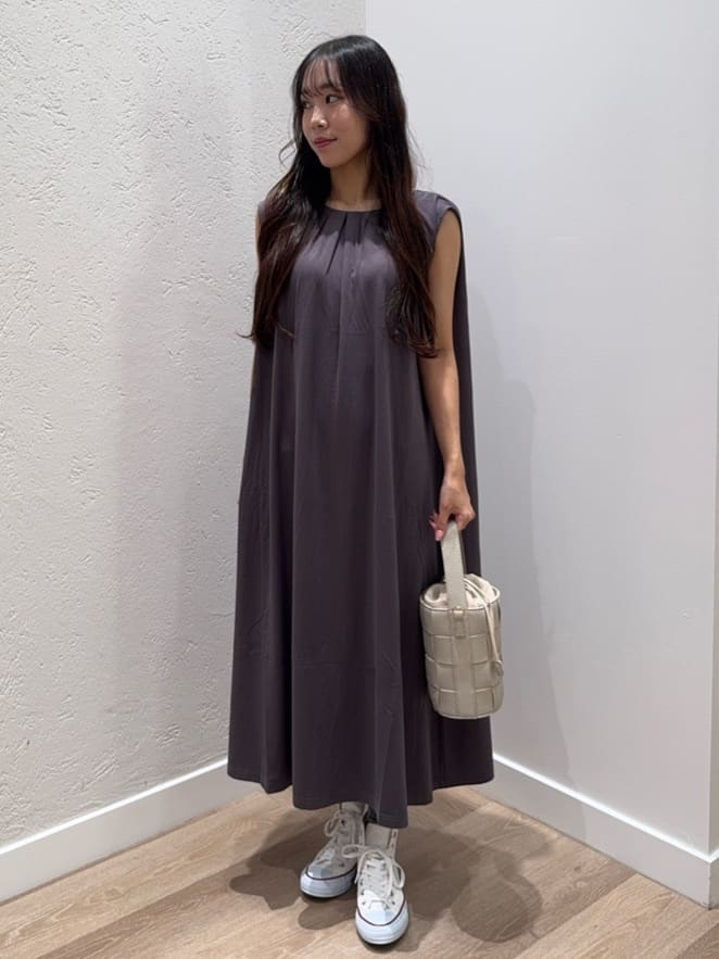NOZOMIさんの「Dessin｜【2WAY】メッシュバケツBAG」を使ったコーディネート