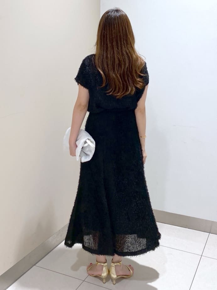 kanaさんの「UNTITLED｜【セットアップ可/洗える】フェザーフレンチスリーブブラウス」を使ったコーディネート