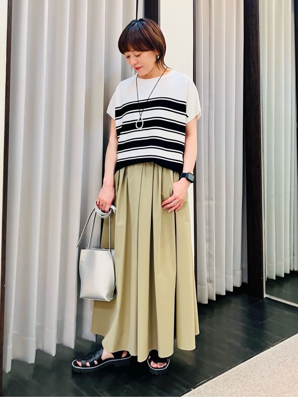 YUKIさんの「INDIVI｜」を使ったコーディネート