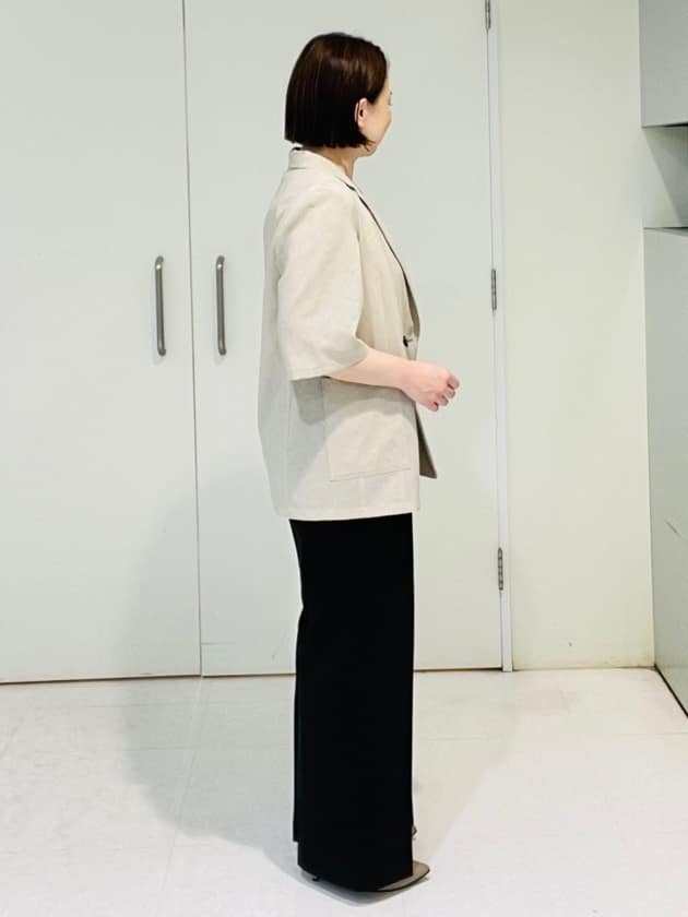 yuka.fさんの「UNTITLED｜マーブルドロップネックレス」を使ったコーディネート