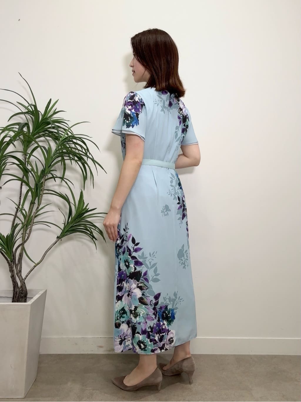 Suma Una本部スタッフさんの「SunaUna｜【&yours project】パネル柄ワンピース」を使ったコーディネート