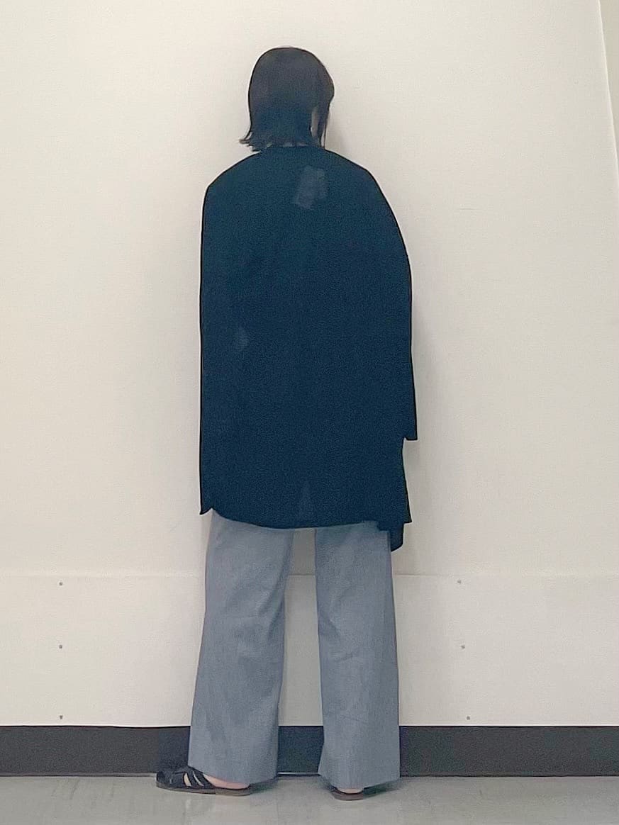 ikueさんの「INDIVI｜【洗える】胸元タックフリルブラウス」を使ったコーディネート