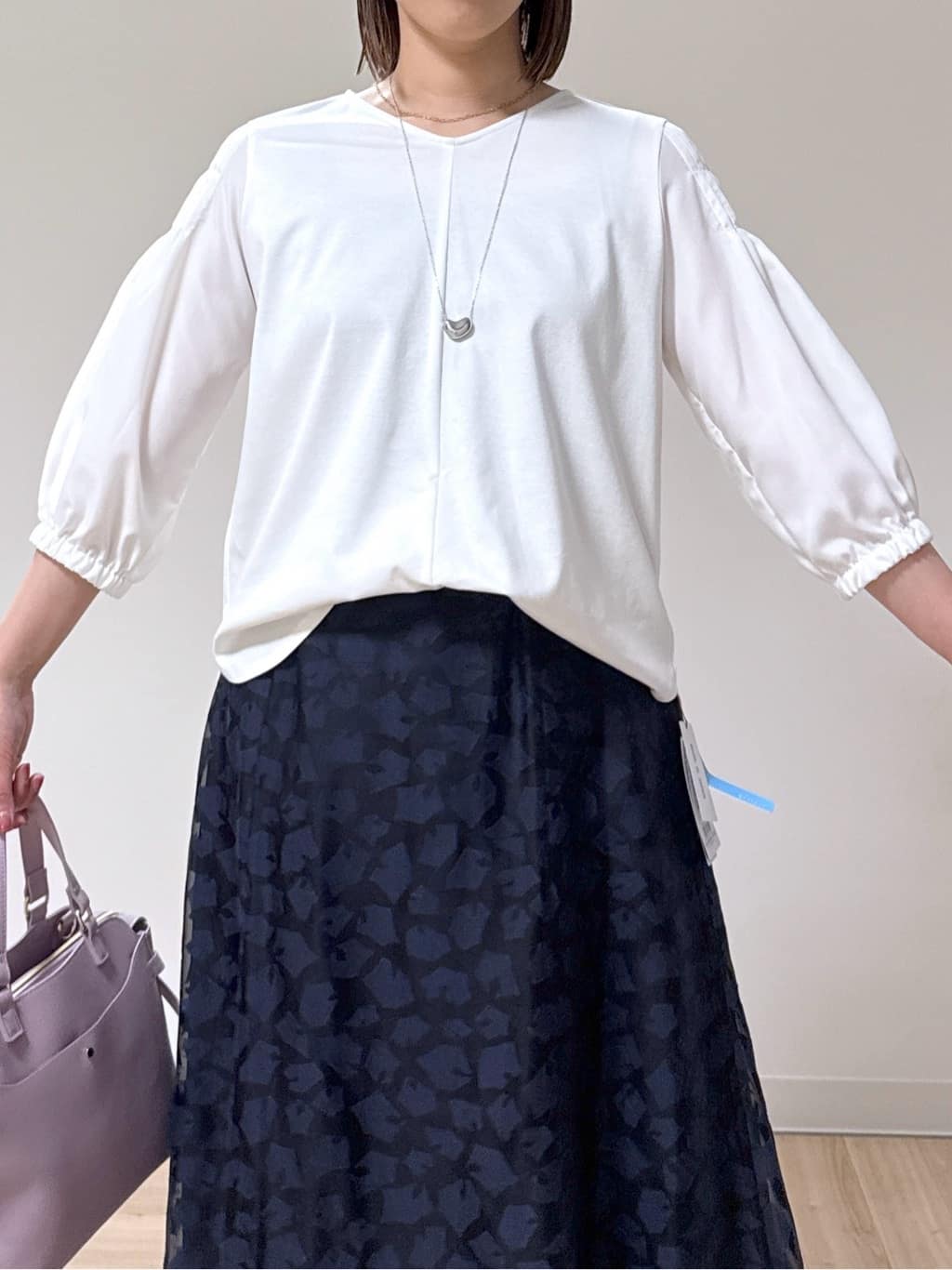 amiさんの「Reflect｜◆【UVカット／接触冷感／洗える／セットアップ可】クルーネックジャケット」を使ったコーディネート