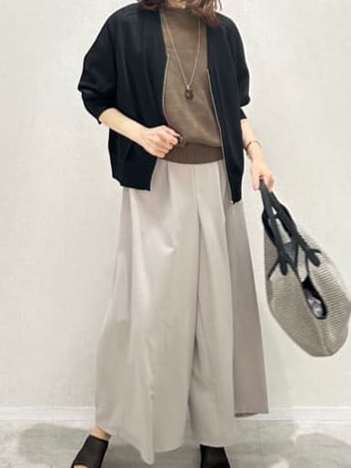 Miwaさんの「UNTITLED｜マーブルドロップネックレス」を使ったコーディネート