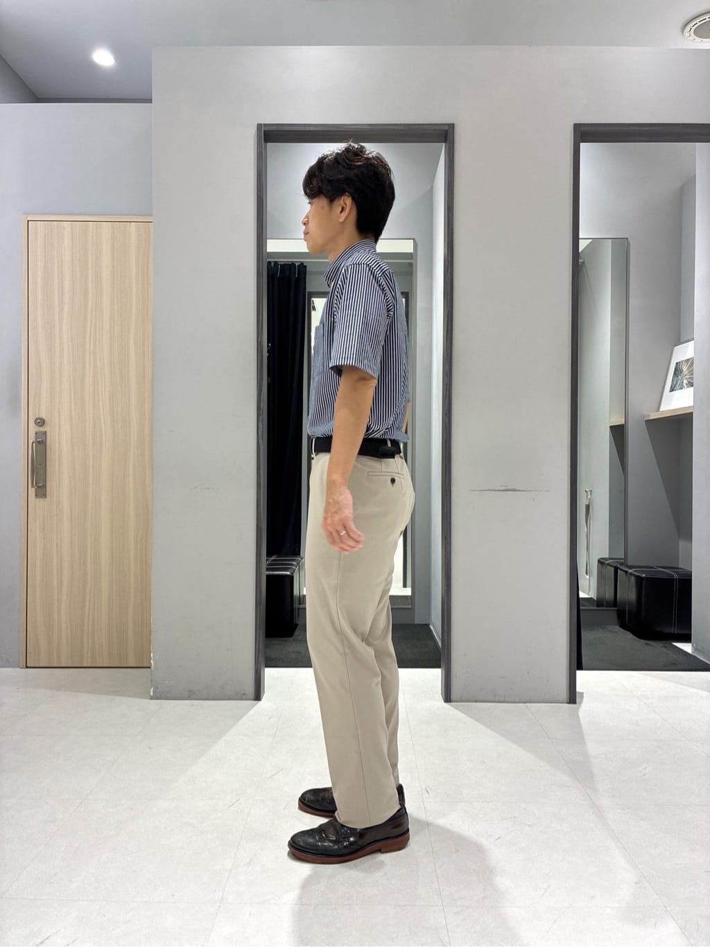 わいずみさんの「TAKEO KIKUCHI｜【COOL CITY WEAR】アーバンクール ジャケット /接触冷感・吸水速乾」を使ったコーディネート