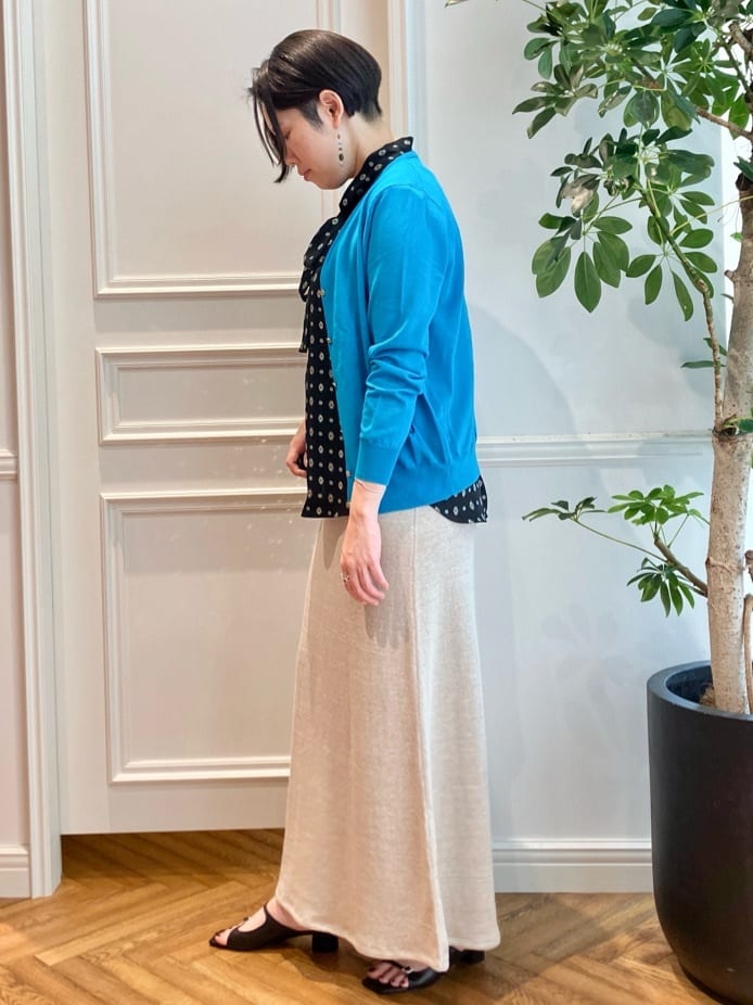 konominさんの「DRESSTERIOR｜◆スパンコール2WAYポシェット」を使ったコーディネート