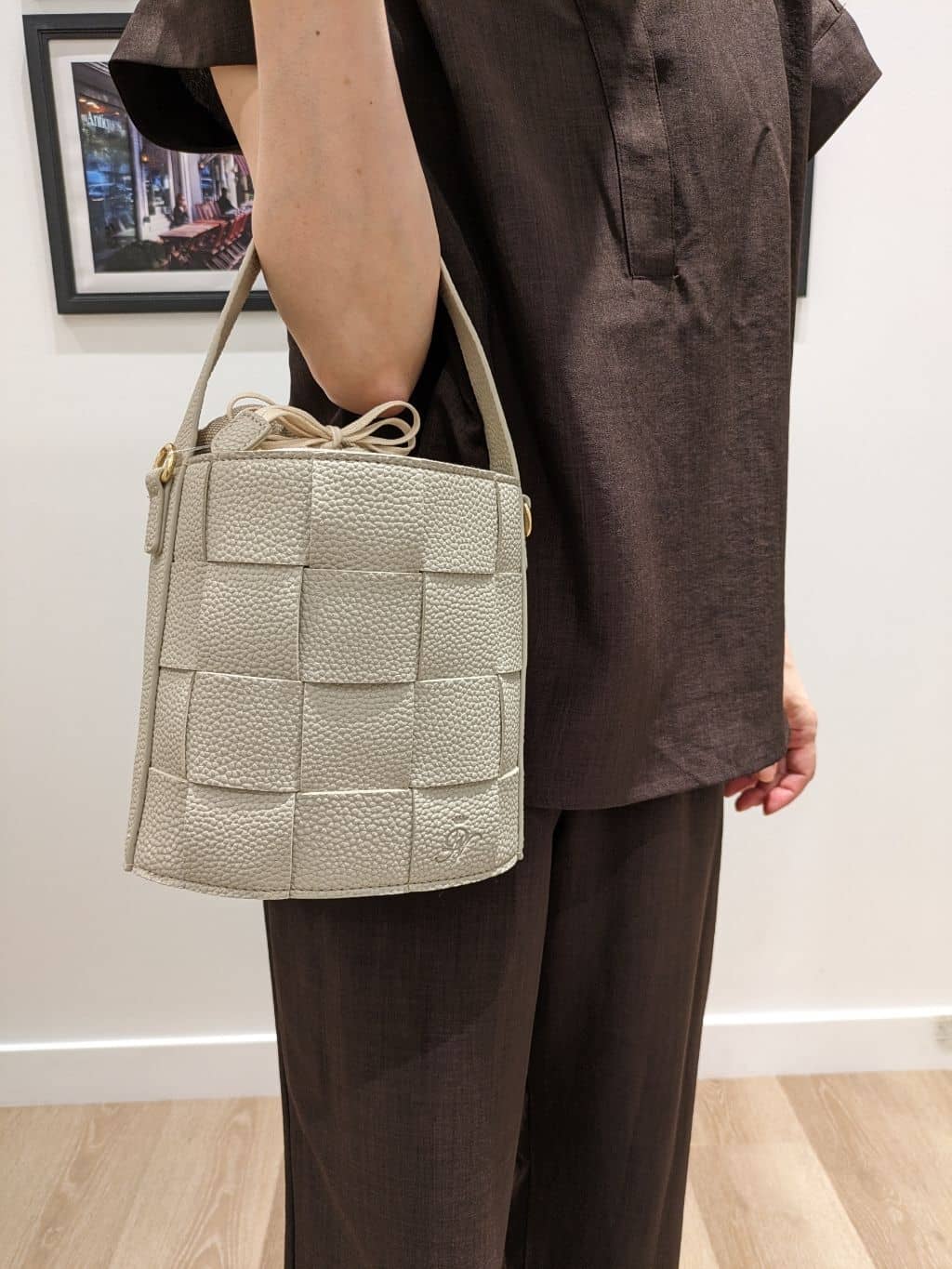 Ao さんの「Dessin｜【2WAY】メッシュバケツBAG」を使ったコーディネート
