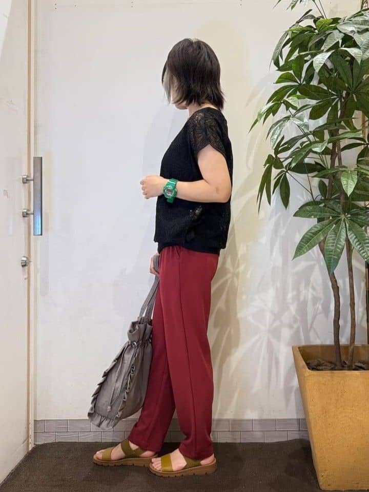 misakiさんの「SHOO･LA･RUE｜【2点セット】刺繍レーストップス」を使ったコーディネート