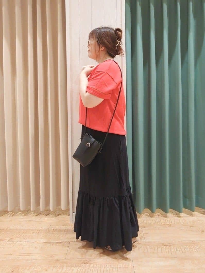 タガさんの「SHOO･LA･RUE｜◆【高レビュー/累計販売35万足突破】片手ではけるサンダル シューダル 25SS」を使ったコーディネート