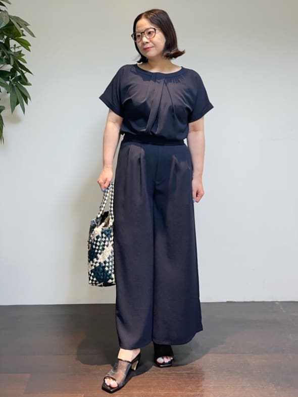 Asamiさんの「UNTITLED｜【きれいめ/洗える/フリル】ラッフルシアーブラウス」を使ったコーディネート