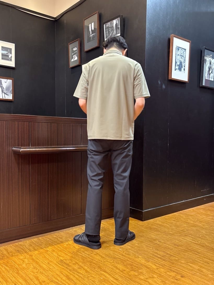 KEIさんの「TAKEO KIKUCHI｜【COOL CITY WEAR】エアートール ポロシャツ /接触冷感・通気性」を使ったコーディネート