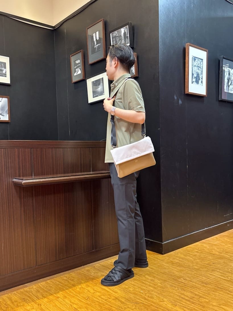 KEIさんの「TAKEO KIKUCHI｜【COOL CITY WEAR】エアートール ポロシャツ /接触冷感・通気性」を使ったコーディネート