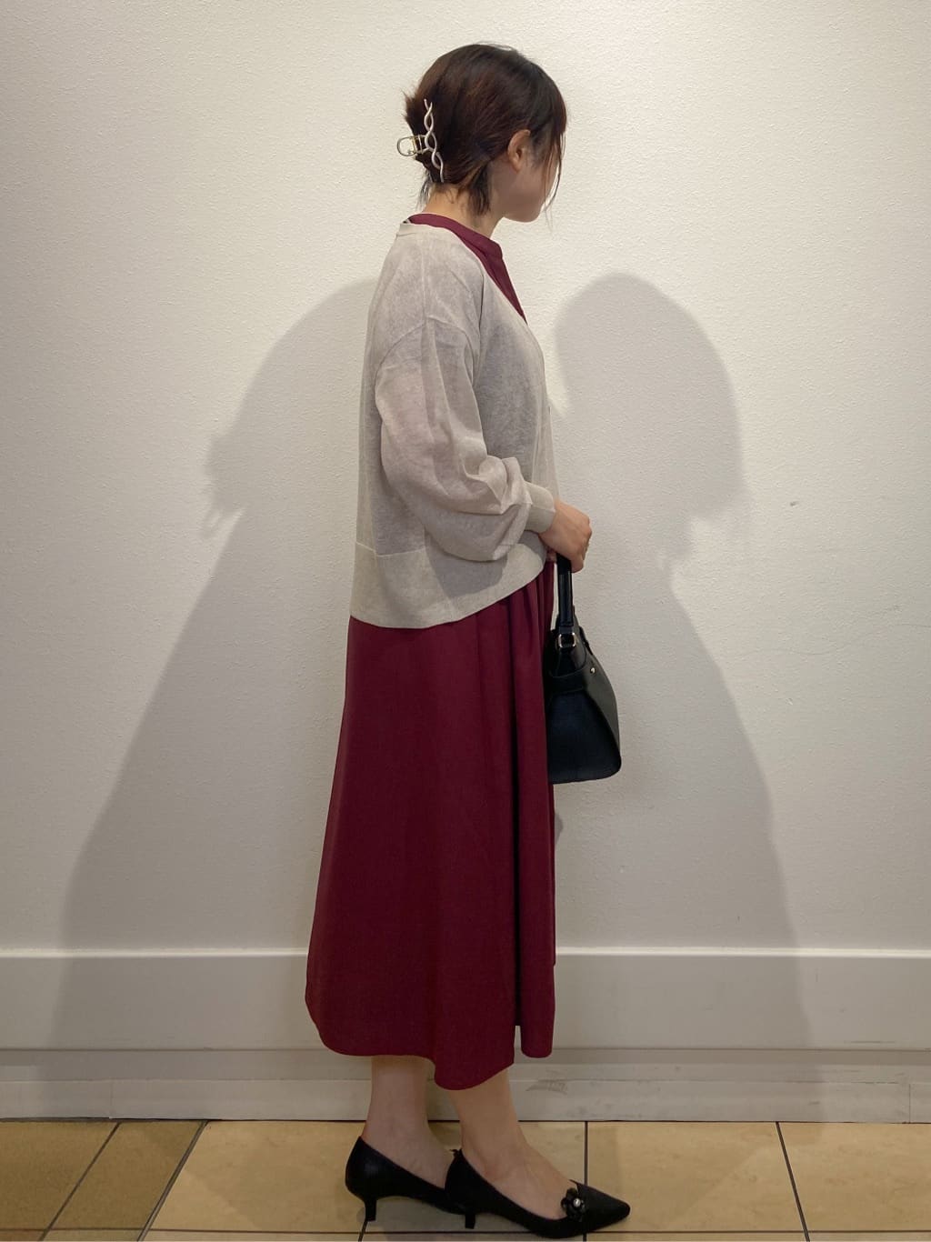kimiさんの「index｜《5色展開》コンパクトショートカーディガン【洗濯機洗い可】」を使ったコーディネート