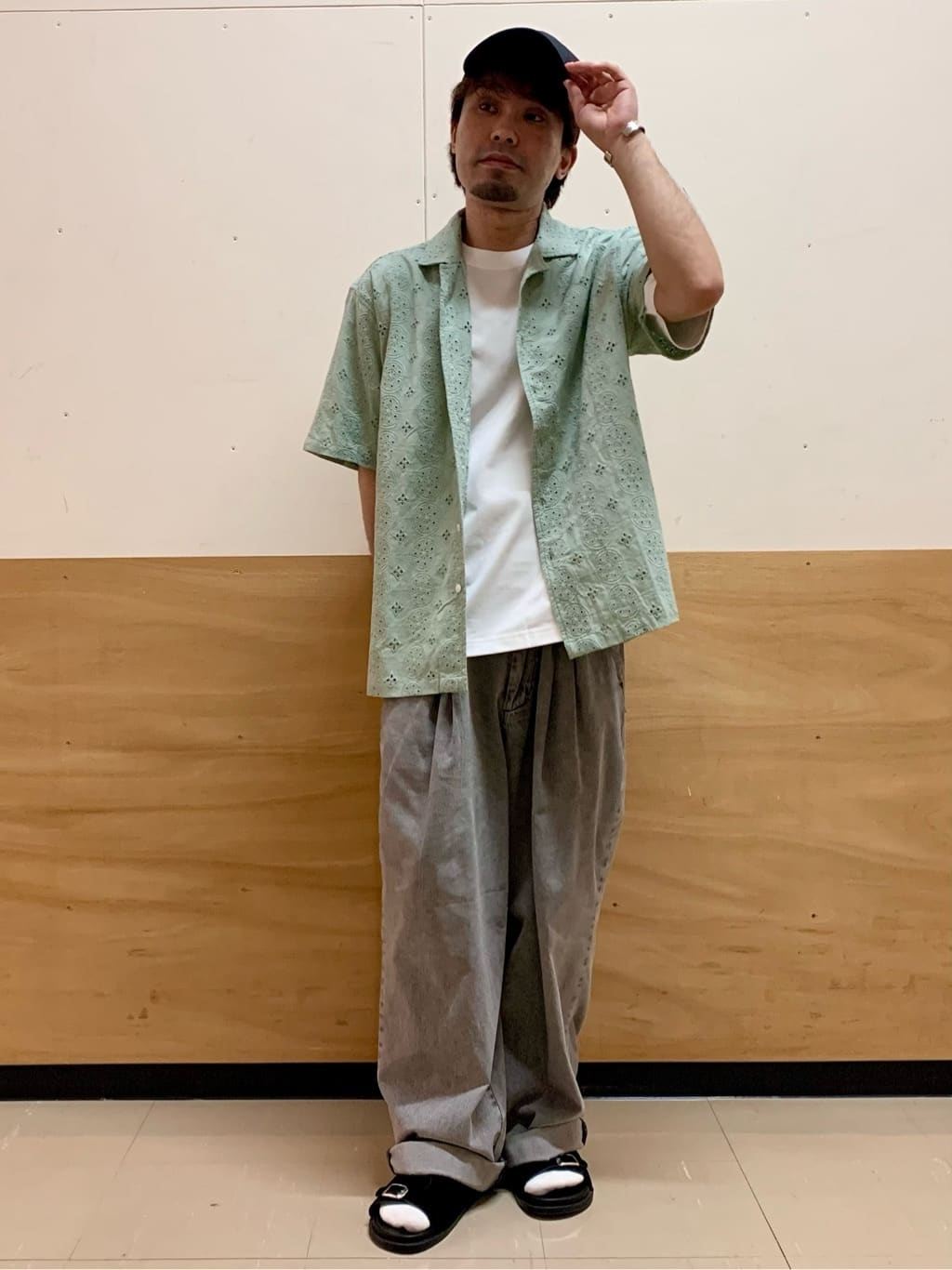 MATUさんの「THE SHOP TK｜【ご好評につき再入荷！】PERFECTEE／パーフェクティー 接触冷感／吸水速乾／UVカット／防シワ」を使ったコーディネート