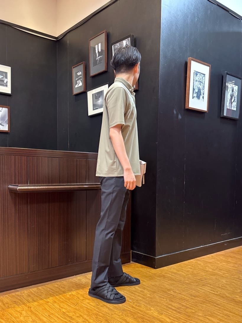 KEIさんの「TAKEO KIKUCHI｜【COOL CITY WEAR】エアートール ポロシャツ /接触冷感・通気性」を使ったコーディネート