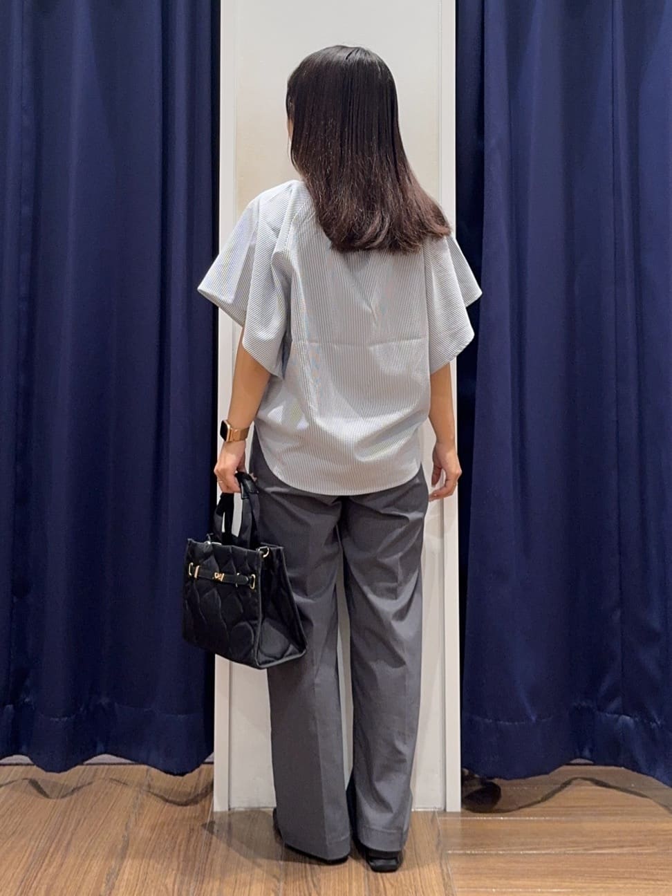 cherryさんの「THE SHOP TK｜フレアスリーブブラウス【二の腕カバー/UV/洗濯機OK】」を使ったコーディネート