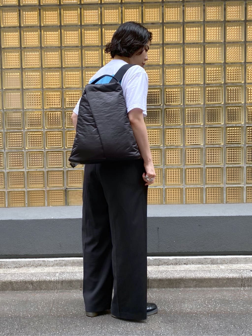 Uさんの「HIROKO HAYASHI｜ENORME（エノルメ）リュック」を使ったコーディネート