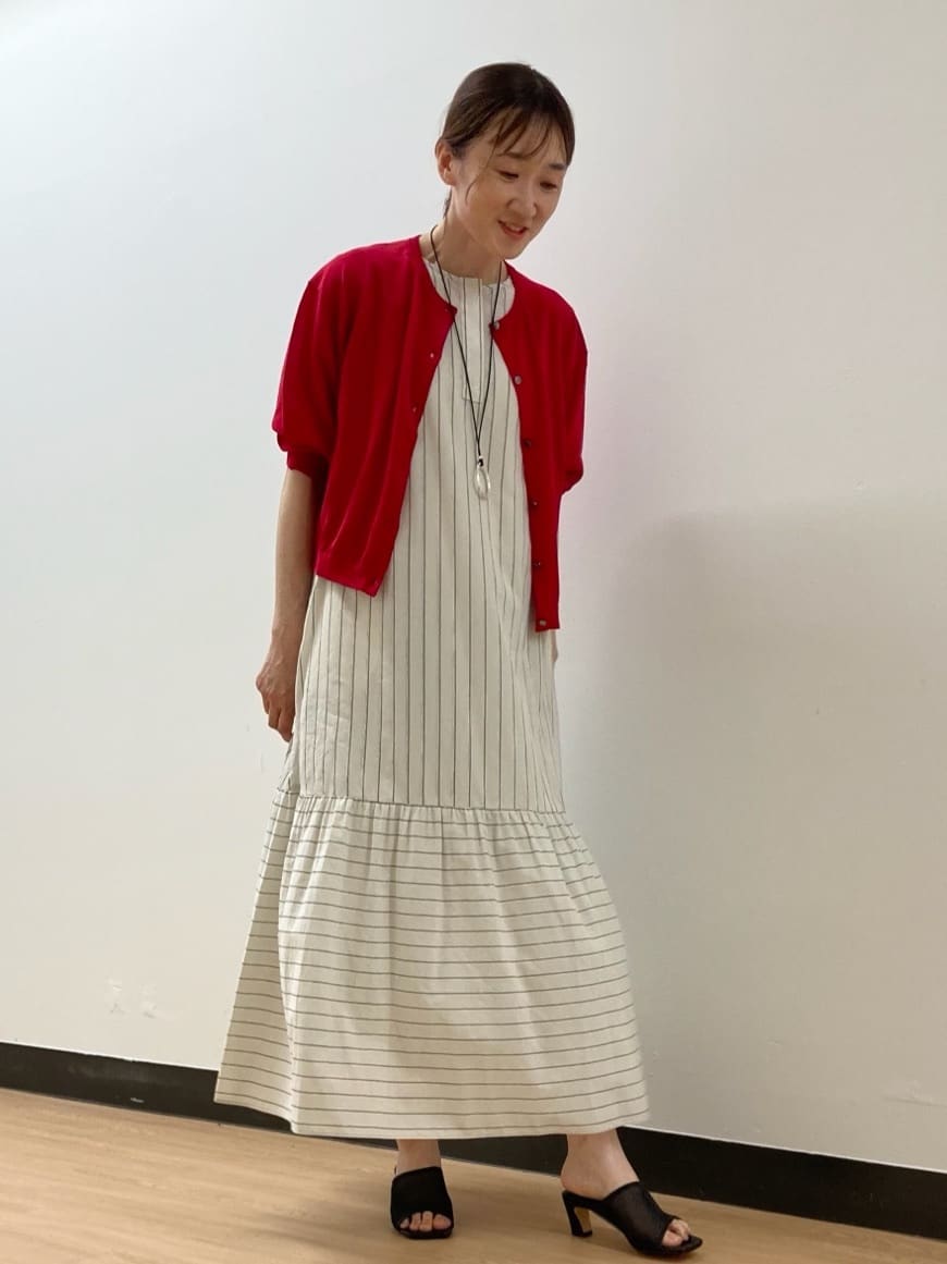 ゆうさんの「UNTITLED｜◆【旬トレンド】メッシュミュール」を使ったコーディネート