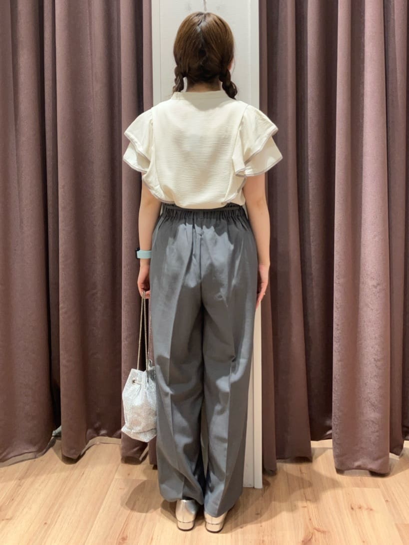 みちゃさんの「grove｜メリージェーンリボンパンプス」を使ったコーディネート