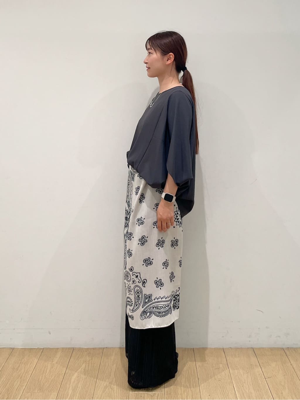 maiさんの「INDIVI｜ラウンドショートネックレス」を使ったコーディネート