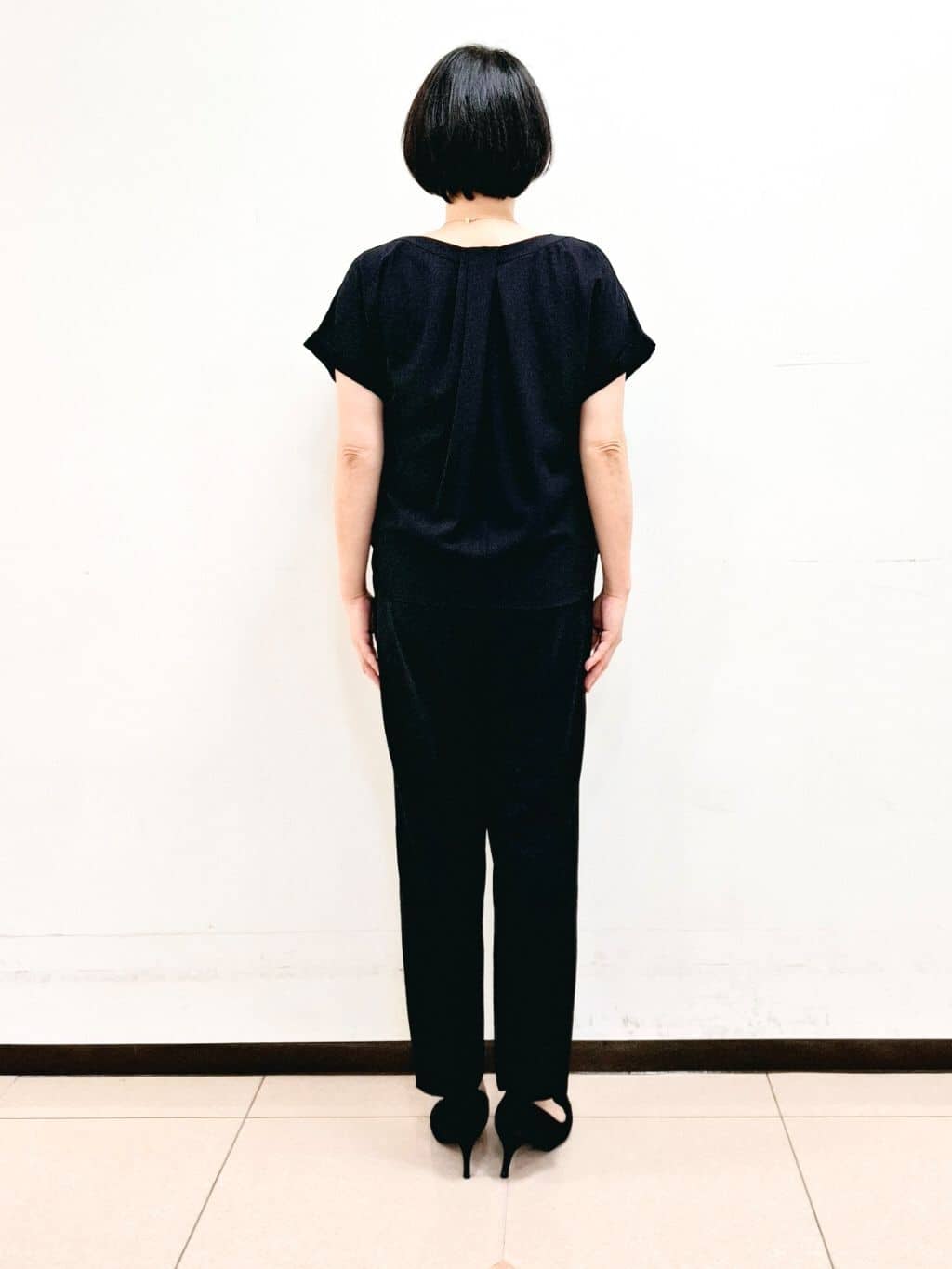 ねぎさんの「UNTITLED｜◆【セットアップ可能】リネンライク カラーレスジャケット」を使ったコーディネート