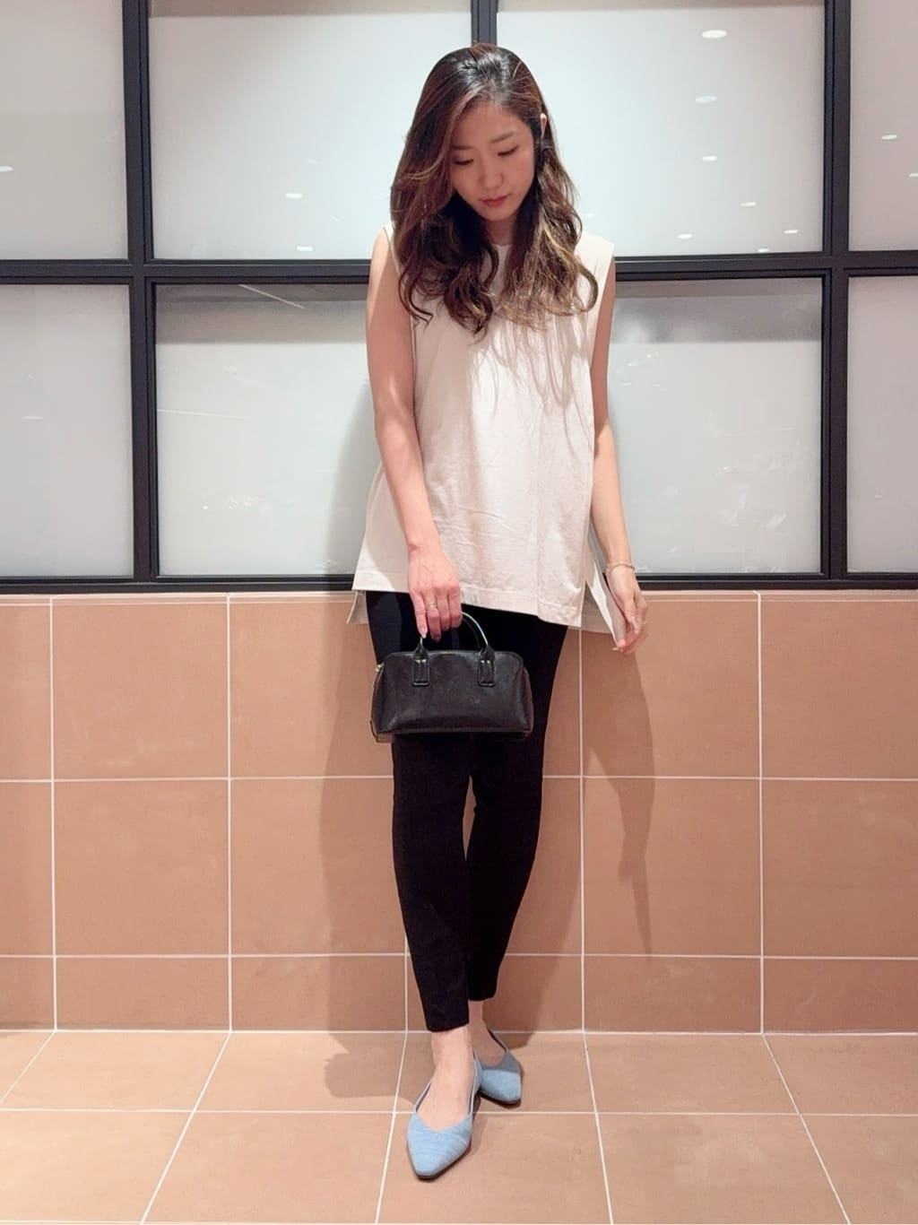 kaoriさんの「ESPERANZA｜Oito和紙フラットパンプス」を使ったコーディネート