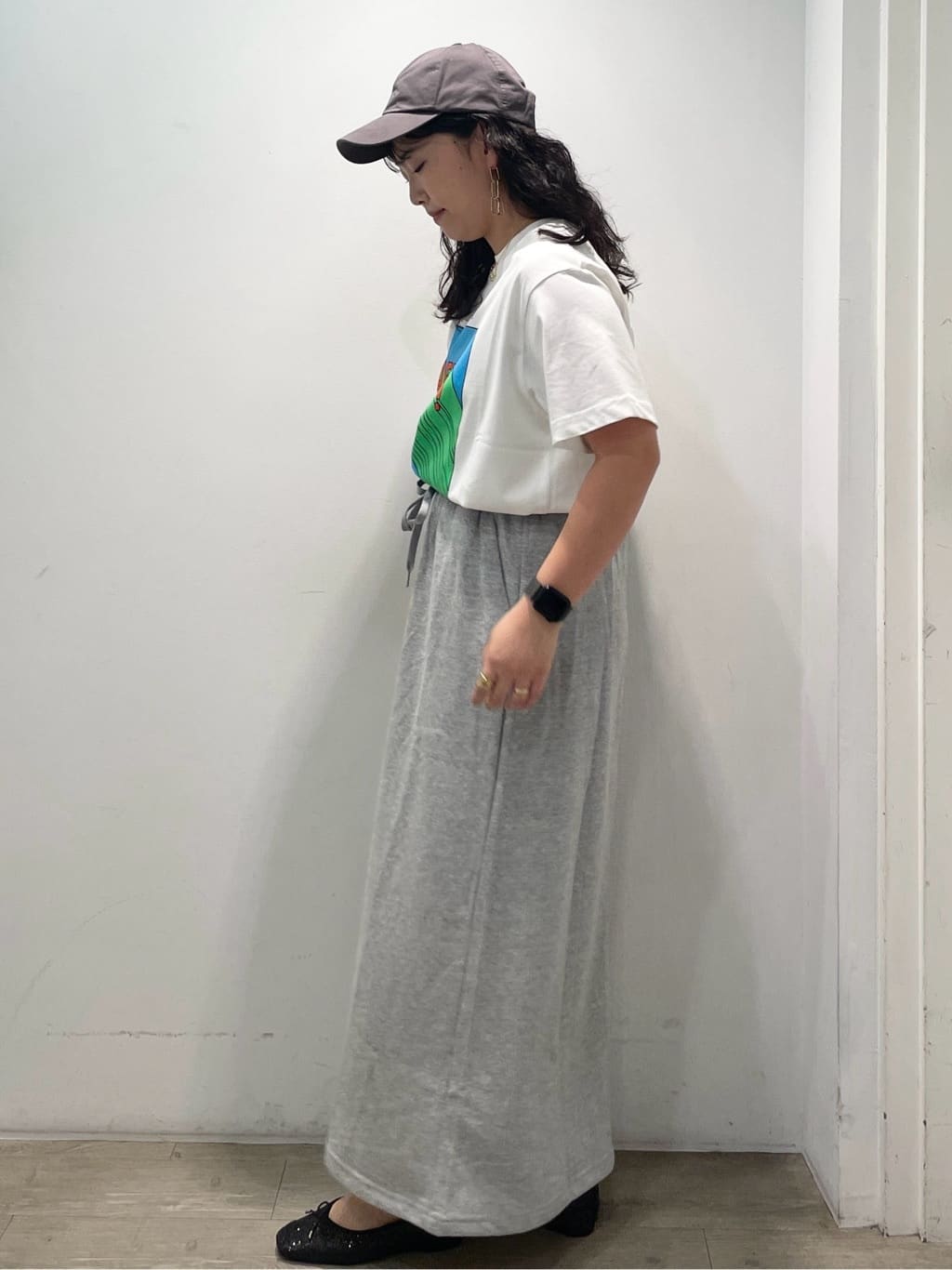 sumicaさんの「OPAQUE.CLIP｜【Pontre Studio／ポンレストゥディオ】別注グラフィックTシャツ」を使ったコーディネート