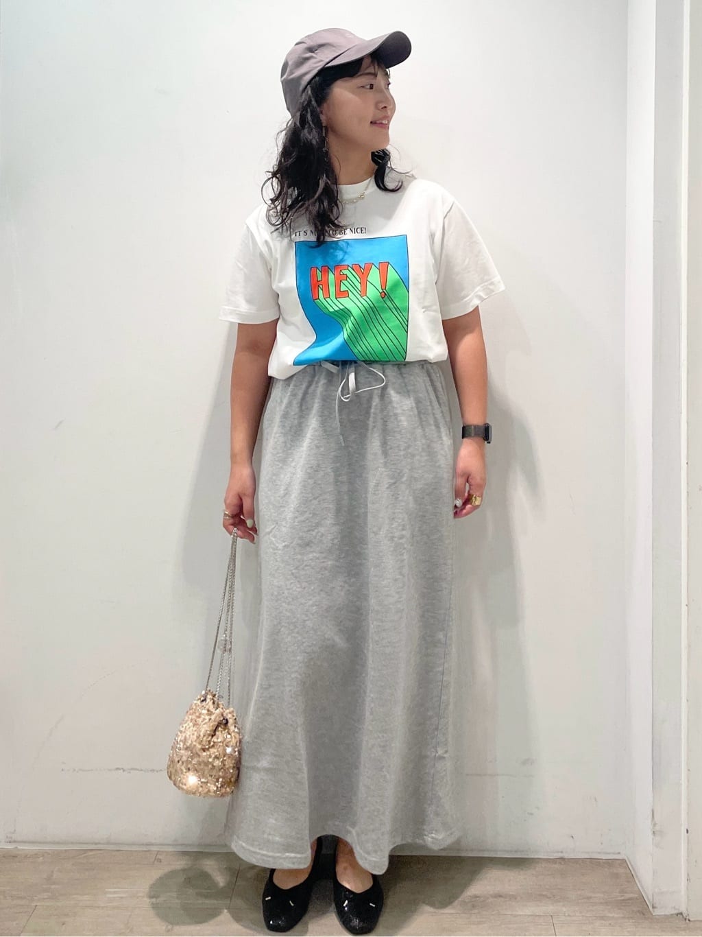 sumicaさんの「OPAQUE.CLIP｜【Pontre Studio／ポンレストゥディオ】別注グラフィックTシャツ」を使ったコーディネート