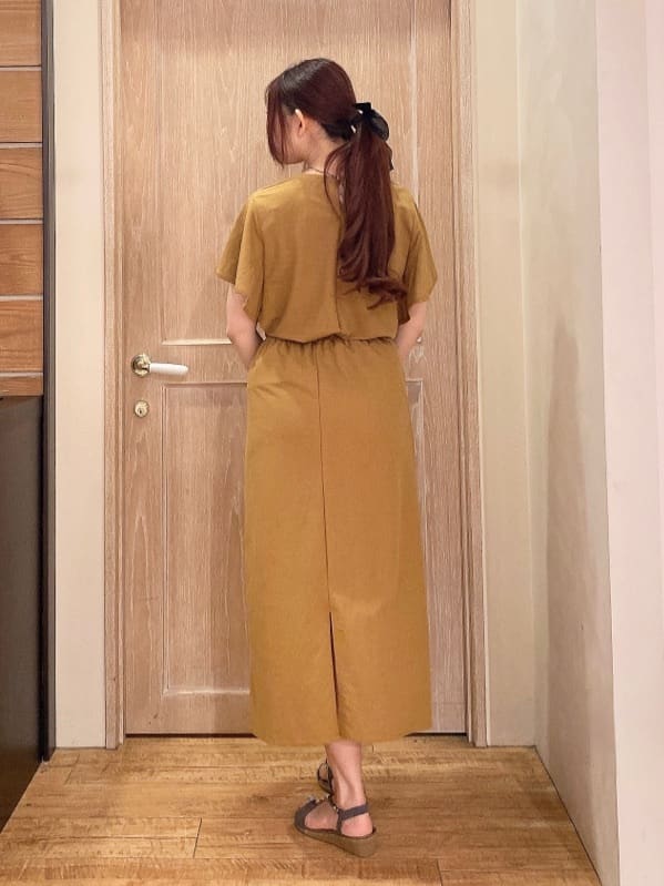 miiさんの「SHOO･LA･RUE｜◆ビジューYストラップサンダル」を使ったコーディネート
