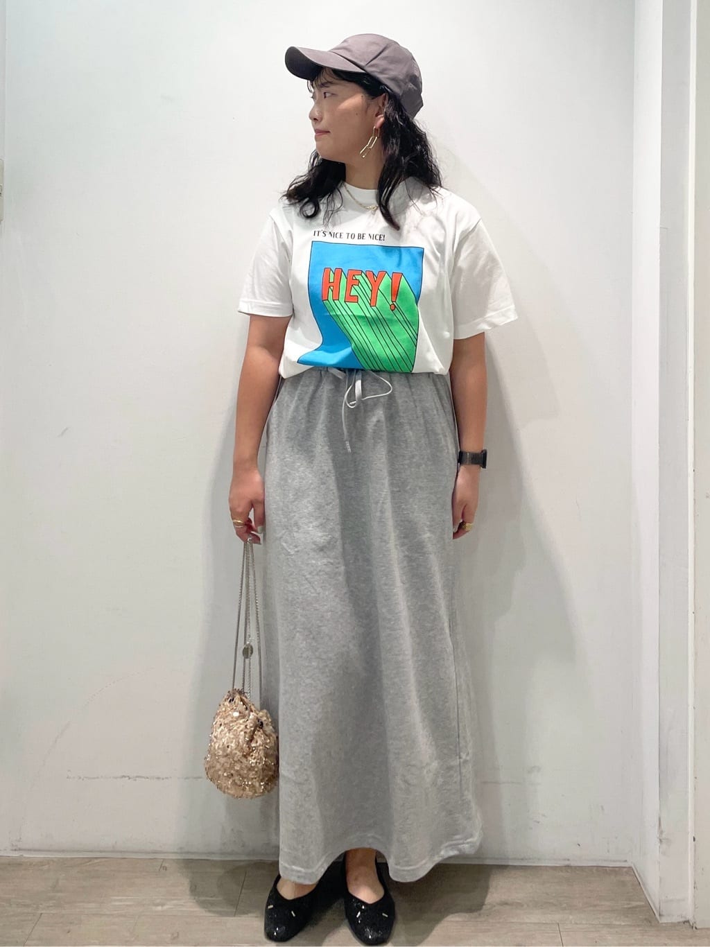 sumicaさんの「OPAQUE.CLIP｜【Pontre Studio／ポンレストゥディオ】別注グラフィックTシャツ」を使ったコーディネート