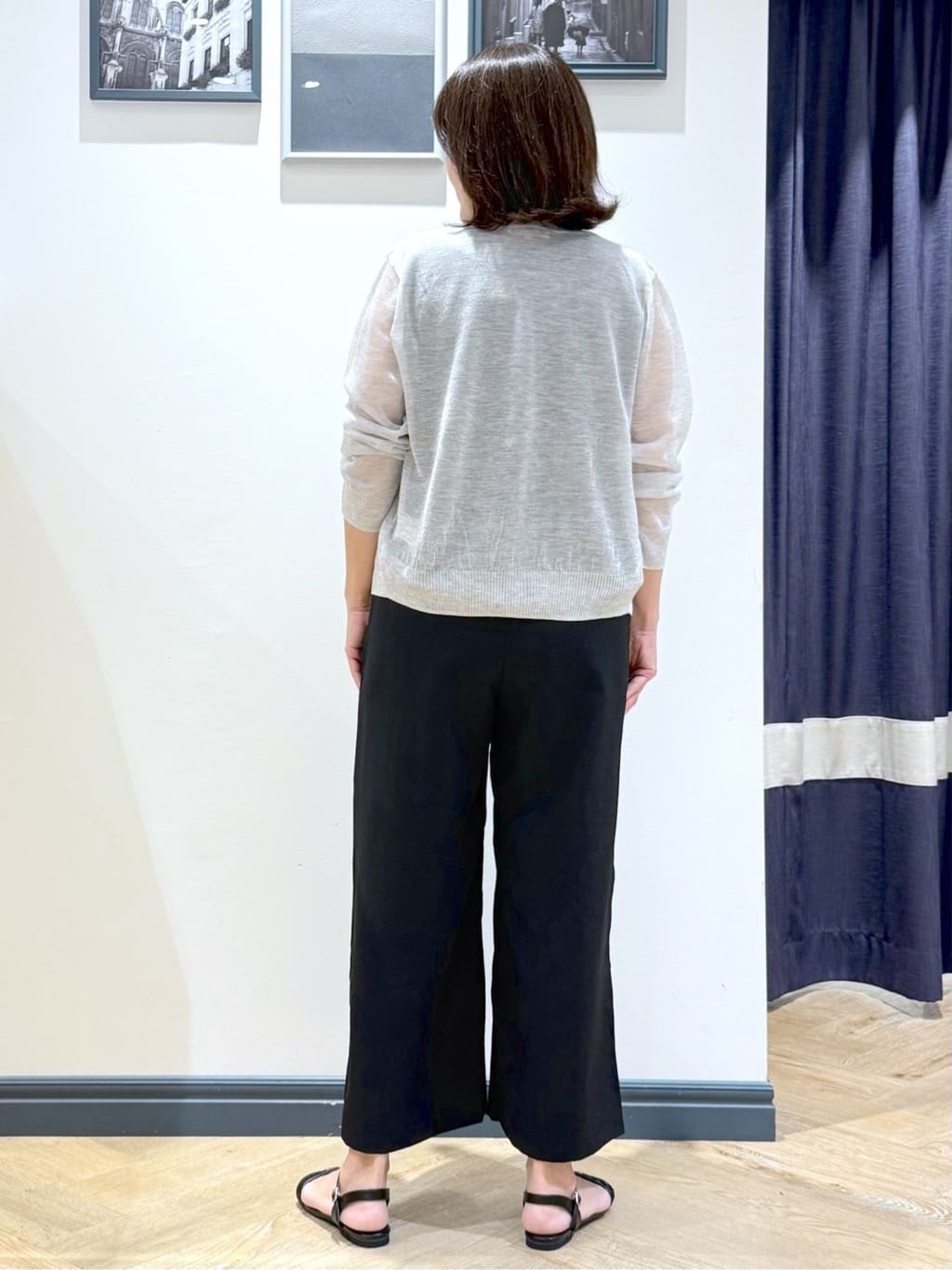 Lilyさんの「grove｜【雑誌掲載】洗えるシアーカーディガン」を使ったコーディネート
