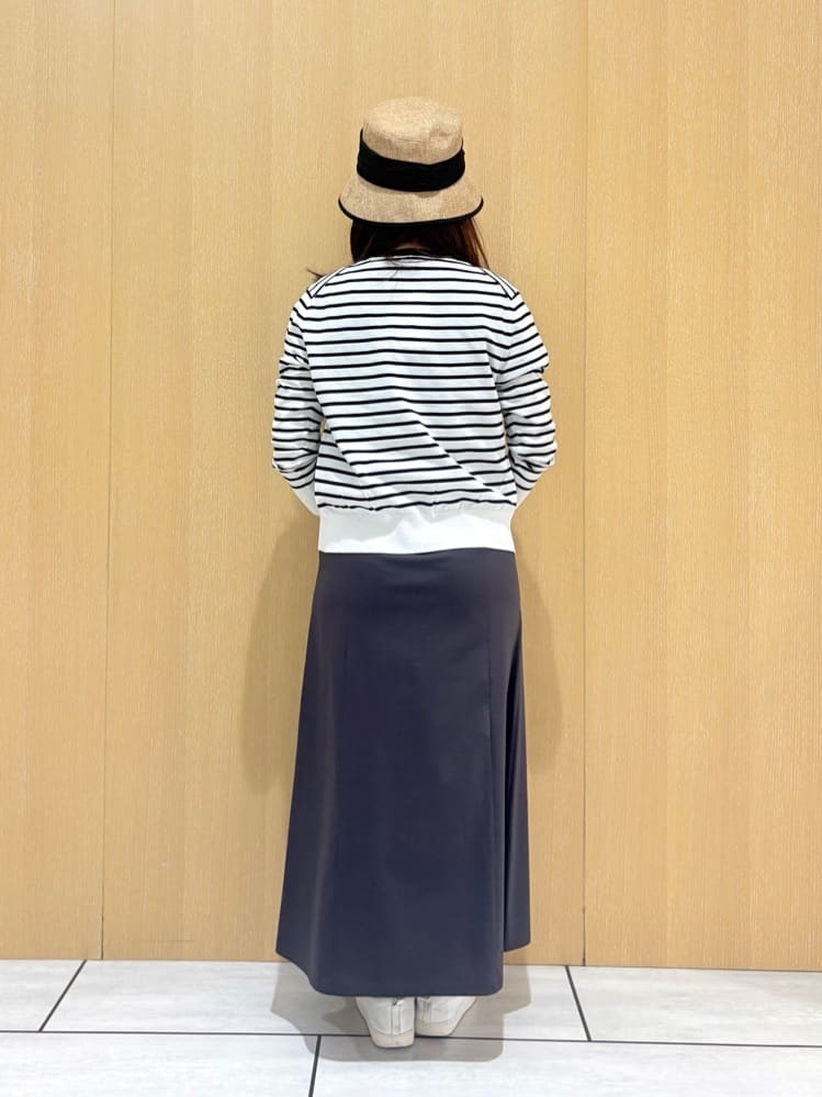 CHISATOさんの「UNTITLED｜【接触冷感】ドレープリボンHAT」を使ったコーディネート