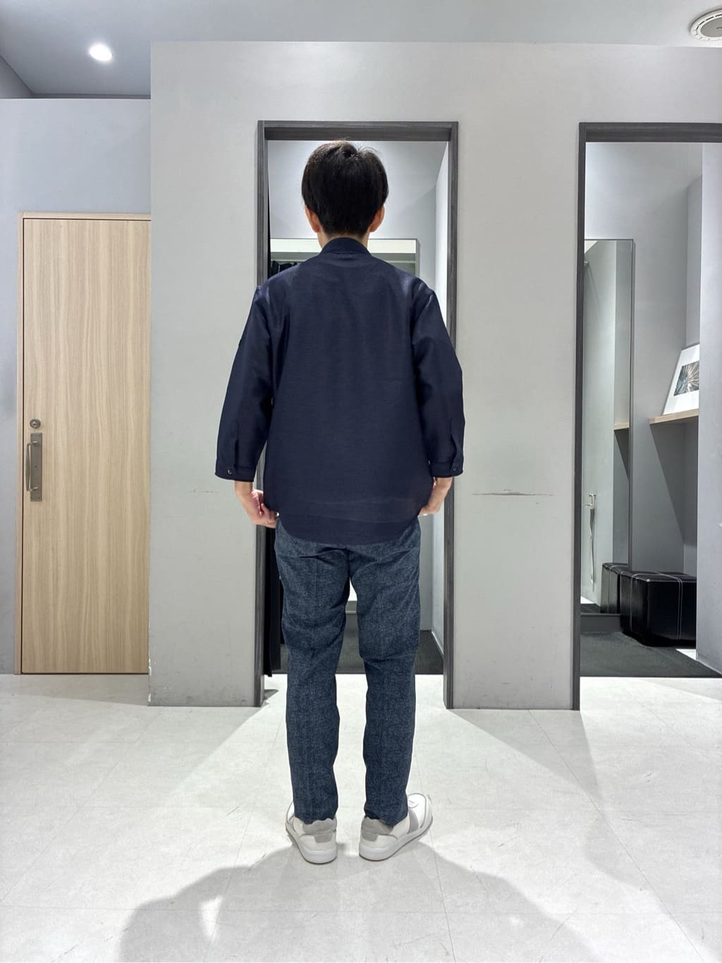 わいずみさんの「TAKEO KIKUCHI｜【抗菌防臭／5サイズ展開】ハイゲージポンチ Tシャツ」を使ったコーディネート