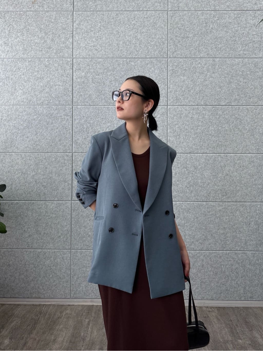 ayanoさんの「INDIVI｜タンクトップレイヤードワンピース」を使ったコーディネート