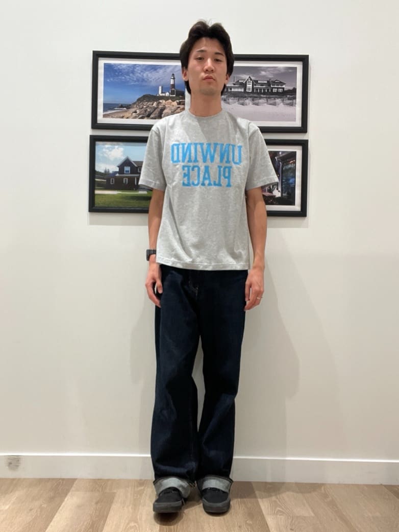 oikawaさんの「Dessin｜【洗える】オーガニックコットン ロゴプリントTシャツ」を使ったコーディネート