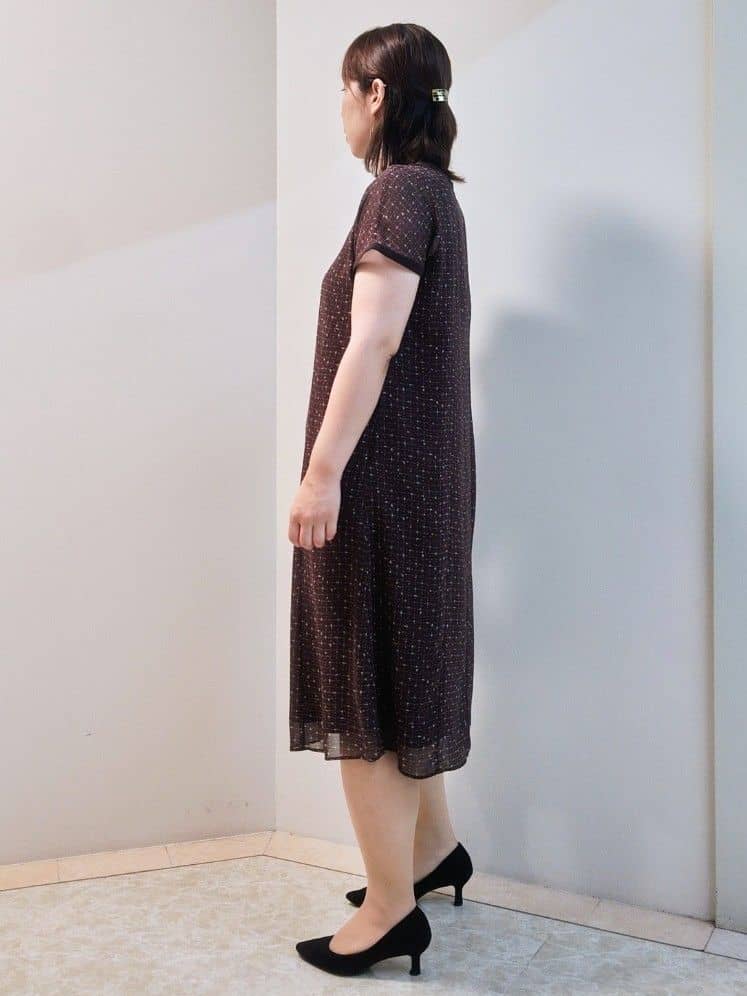 エリさんの「Reflect｜【洗える／セットアップ可】ノーカラージャケット」を使ったコーディネート