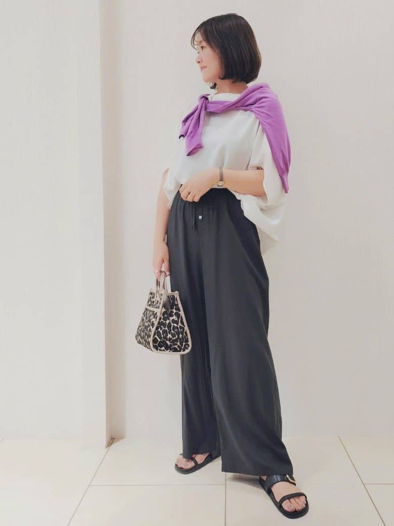 naokoさんの「UNTITLED｜【ステンレス】カーヴィプレートショートネックレス」を使ったコーディネート