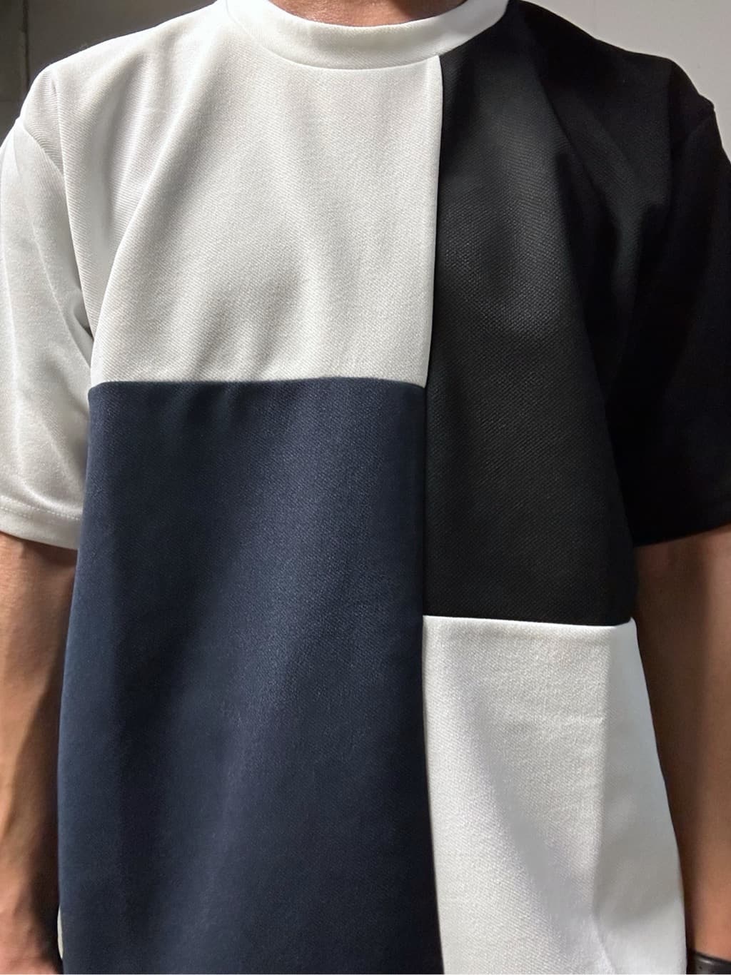 KENJI Iさんの「THE SHOP TK｜ツイルブロッキング 半袖Tシャツ 洗濯機OK」を使ったコーディネート