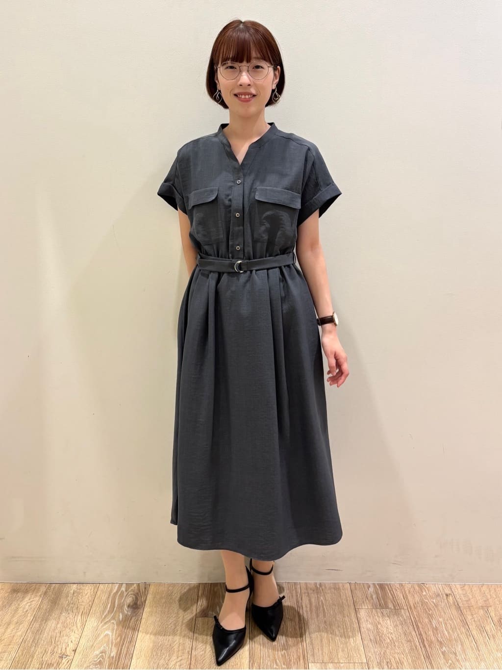 honamiさんの「index｜リボンモチーフパンプス」を使ったコーディネート
