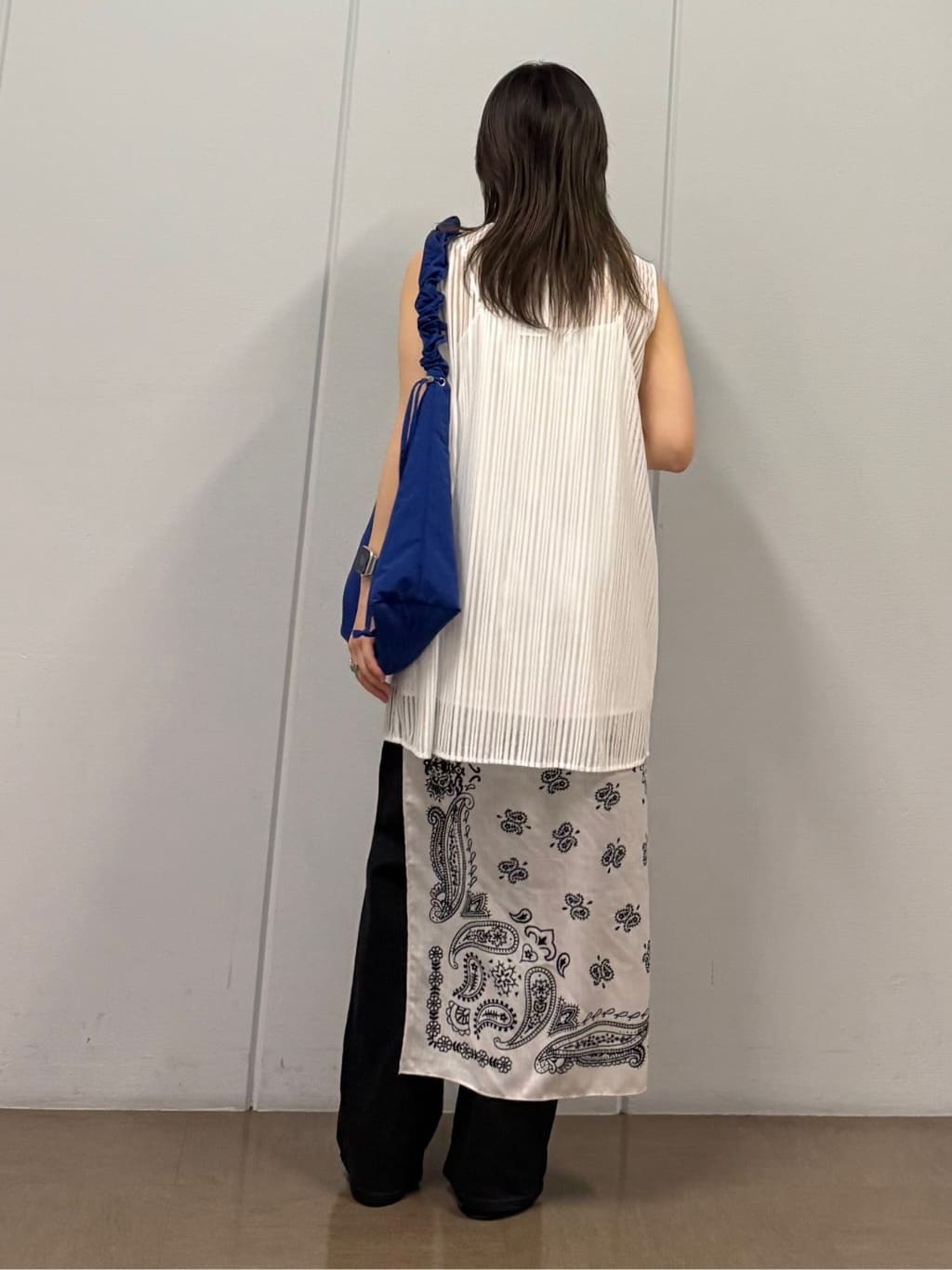 mizukiさんの「INDIVI｜【洗える／セットアップ可能】ラッセルチュニック」を使ったコーディネート
