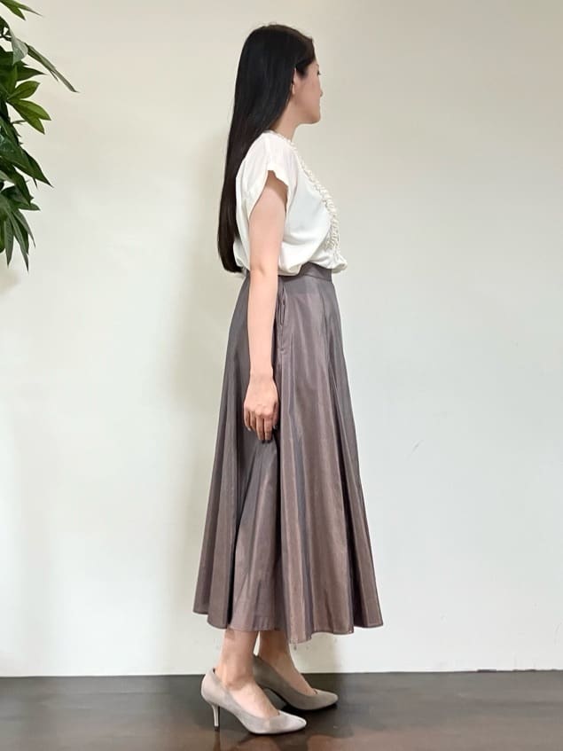 カレンさんの「UNTITLED｜◆ビッグトップネックレス」を使ったコーディネート