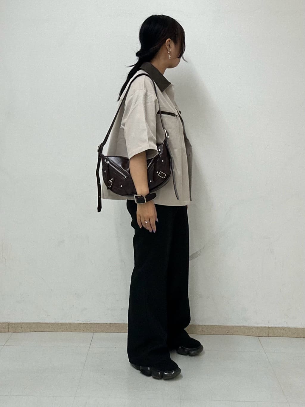 MANAさんの「tk.TAKEO KIKUCHI｜ウェスタンフォトスタッズTシャツ」を使ったコーディネート
