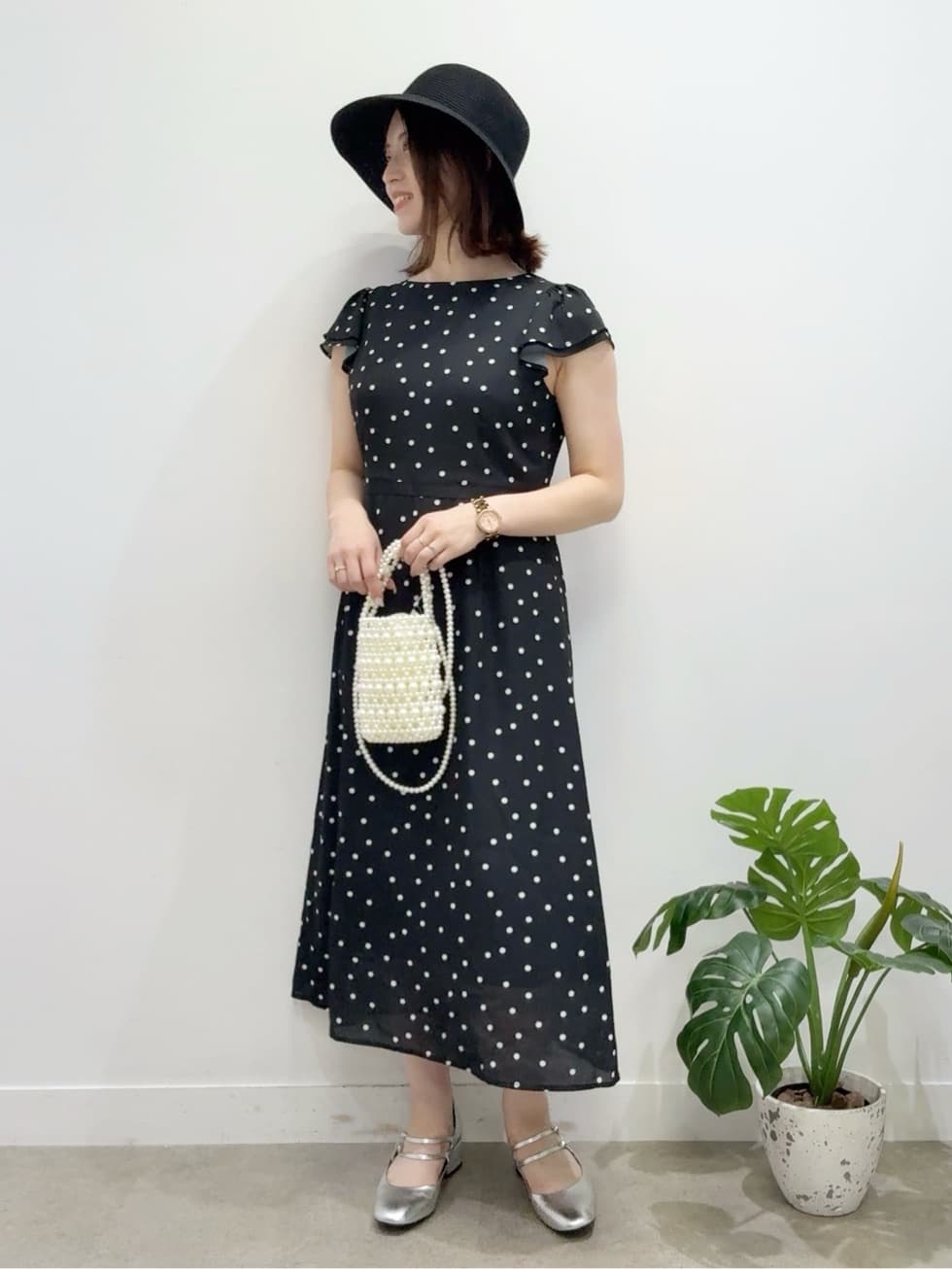 Suma Una本部スタッフさんの「SunaUna｜◆【レース使い】夏帽子」を使ったコーディネート