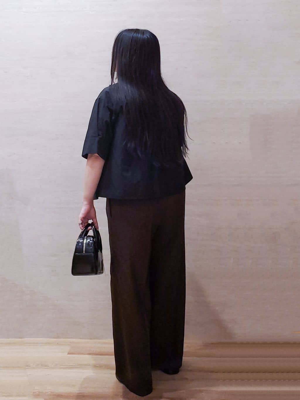 ちぃさんの「OPAQUE.CLIP｜ピンタックフレアシャツ【洗濯機洗い可】」を使ったコーディネート