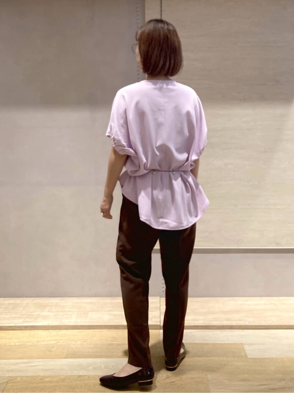 たけねぇさんの「OPAQUE.CLIP｜【マルチWAY】ネックレスにもなるパール調チェーンベルト」を使ったコーディネート