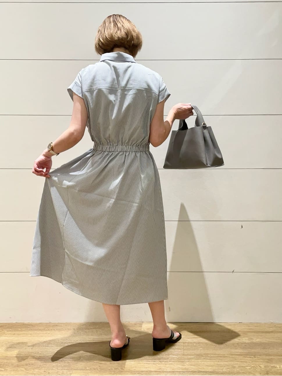 Ryoさんの「THE SHOP TK｜サッカーワンピース【洗濯機OK/UVカット】」を使ったコーディネート
