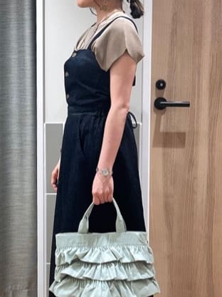 よっしーさんの「grove｜【Lee&times;grove別注】3WAY　BUSTIER　SKIRT」を使ったコーディネート